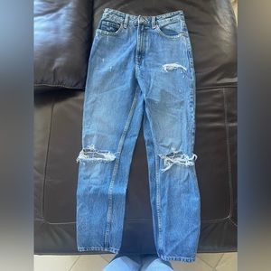 Zara high rise jeans